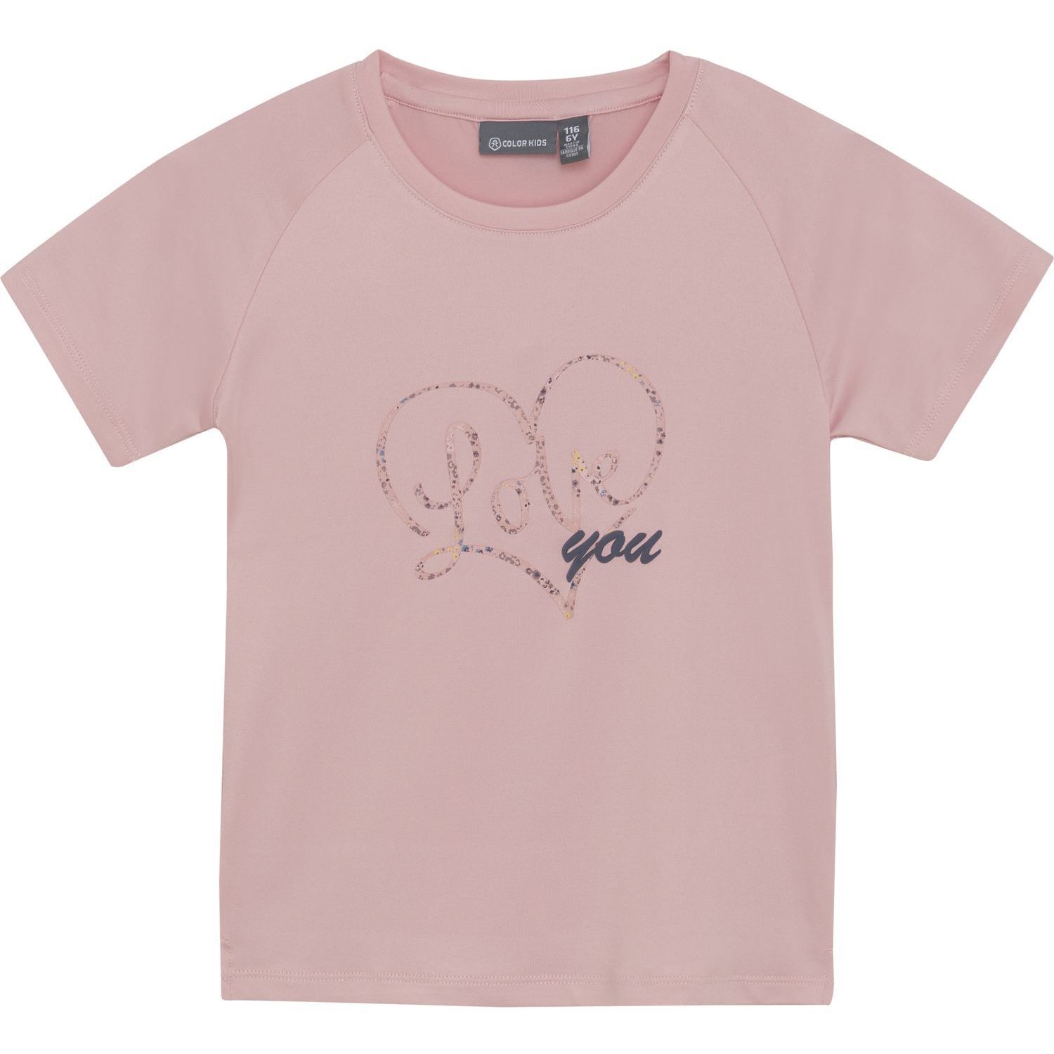 Color KidsT-shirt W. Print -S/S