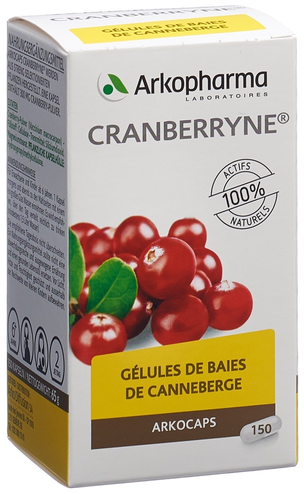 ARKOCAPS Cranberry<br>150 Stück, Kapsel, pflanzlich