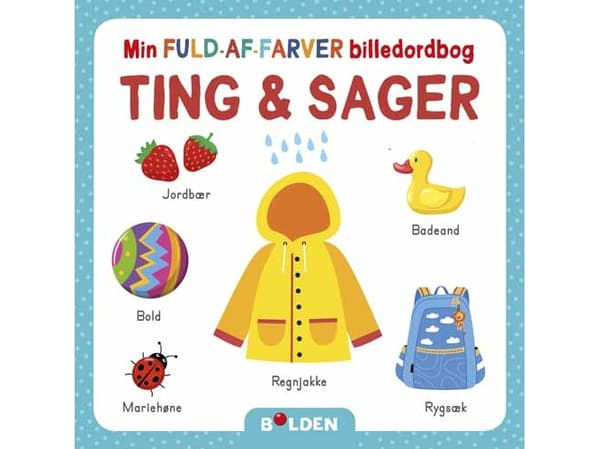 Min fuld-af-farver billedordbog: Ting og sager | Språk: Dansk