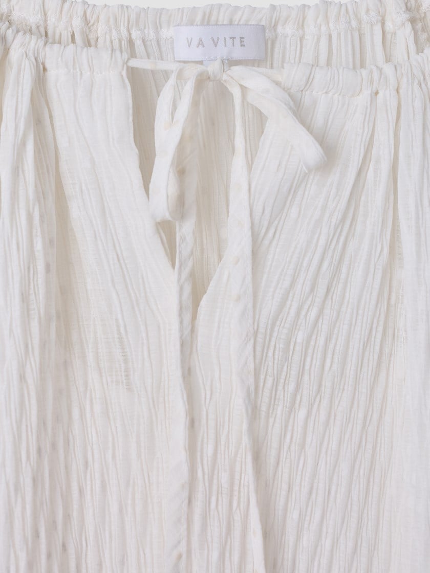 Lacey bluse Marshmallow