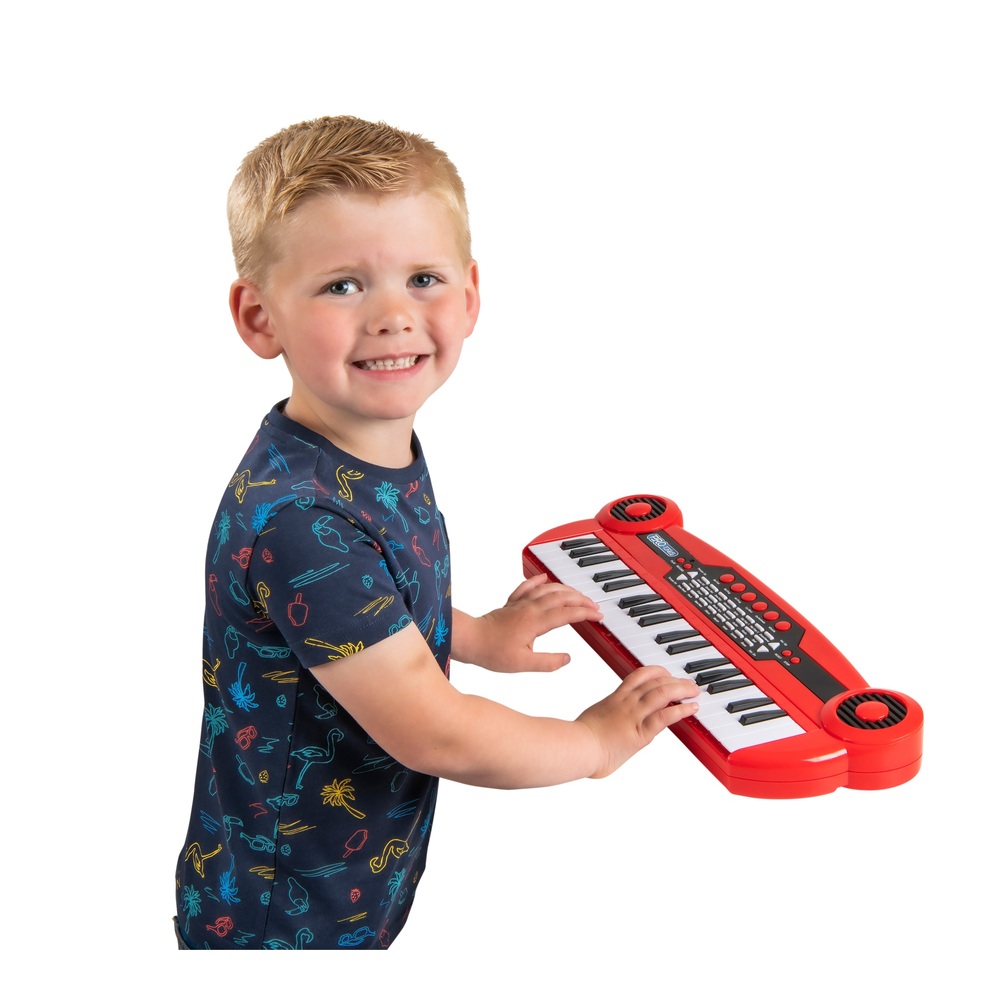 37-Tasten-Elektronik-Keyboard, rot