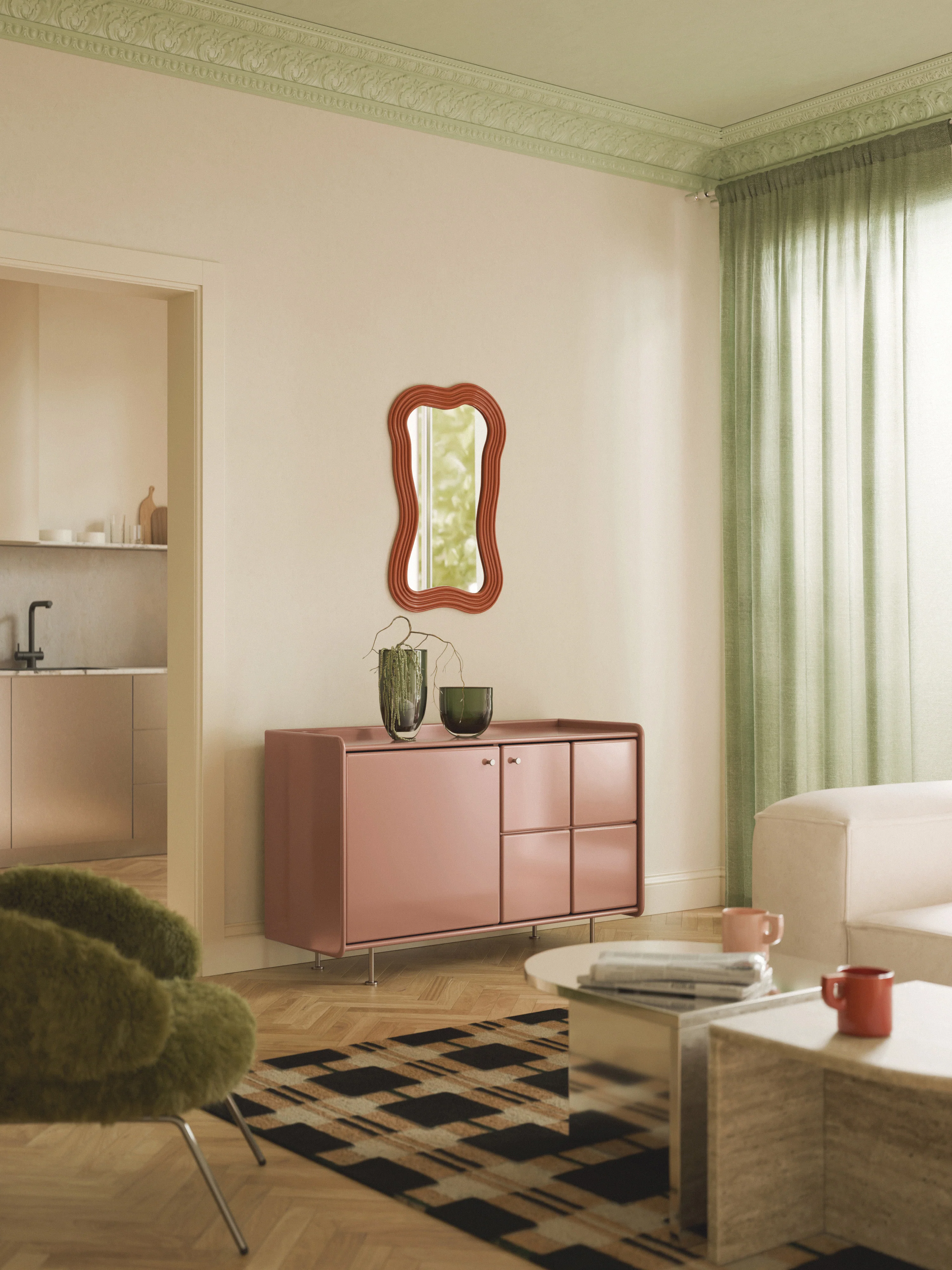 Metalen dressoir Coya