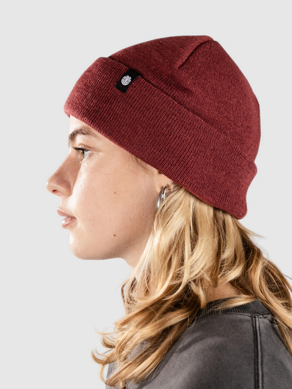 Element Carrier Beanie tawny port heather