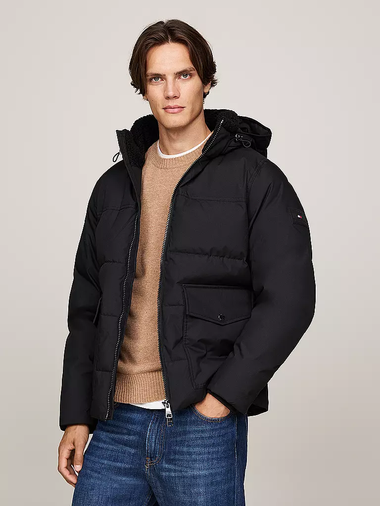 TOMMY HILFIGER Steppjacke  schwarz