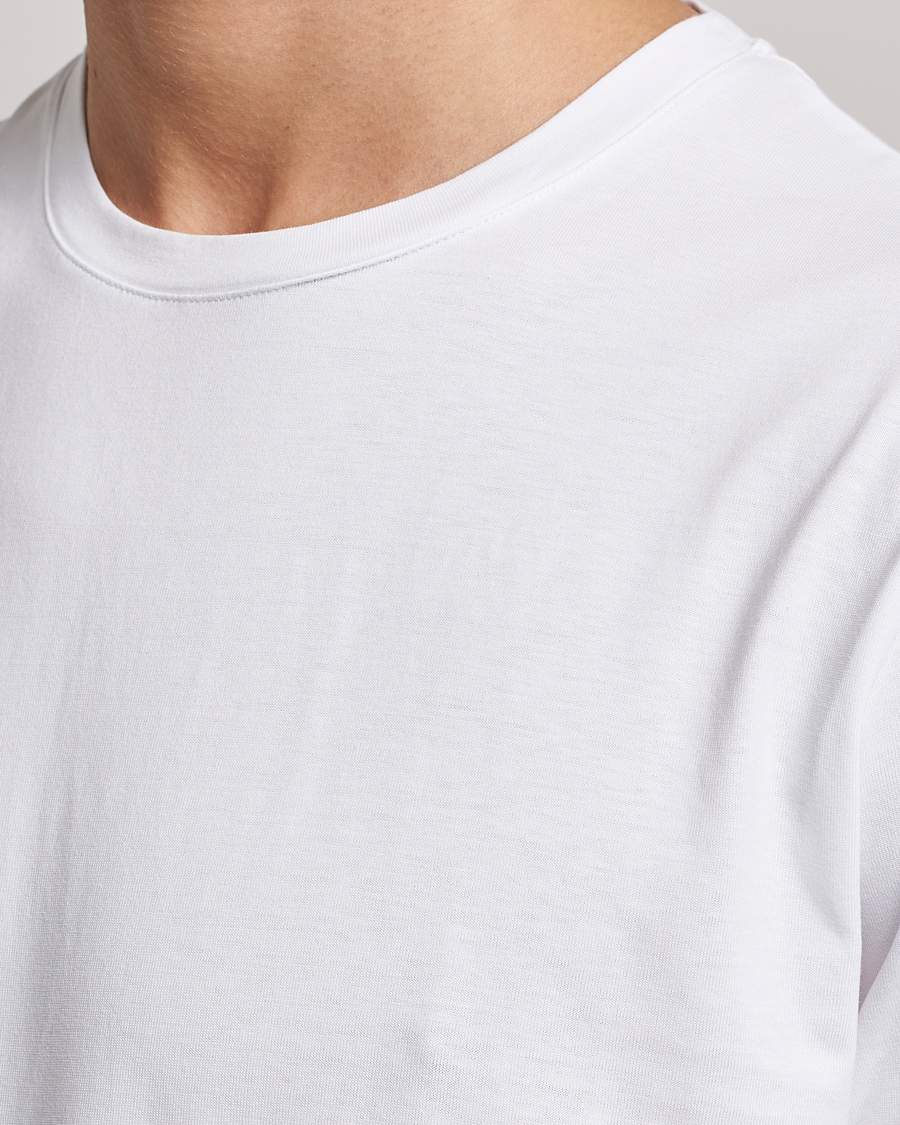 J.Lindeberg Sid Cotton Crew Neck Tee White