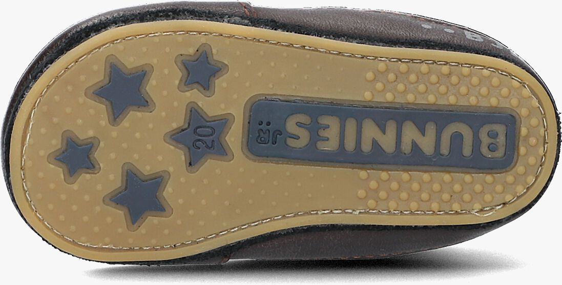BUNNIESJR grijze bunniesjr babyschoenen zusje zacht