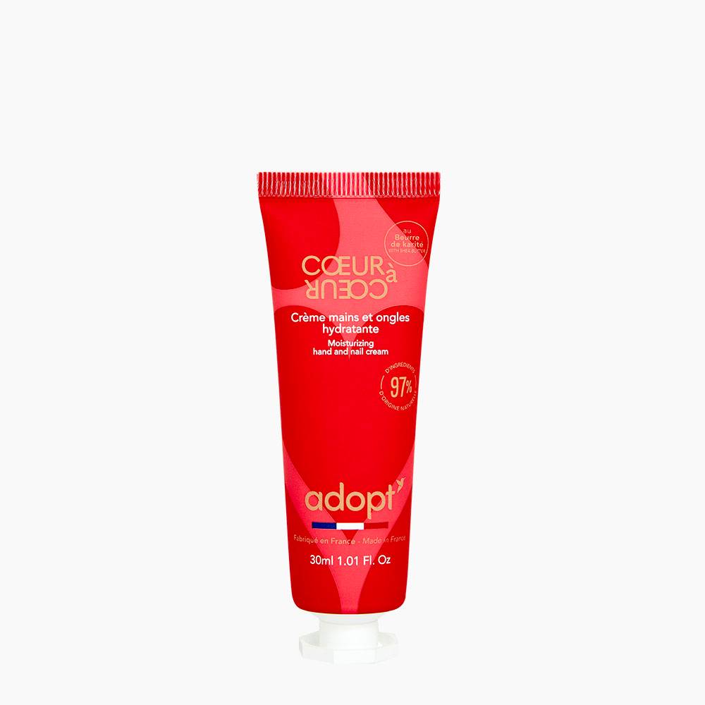 Cœur à cœurCrème hydratante mains et ongles 30ml