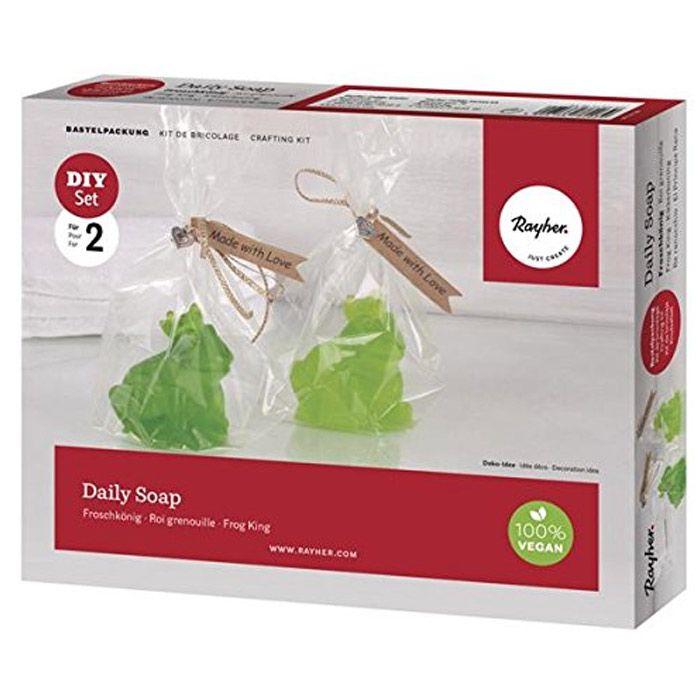 Coffret savon diy à faire soi-même - roi grenouille