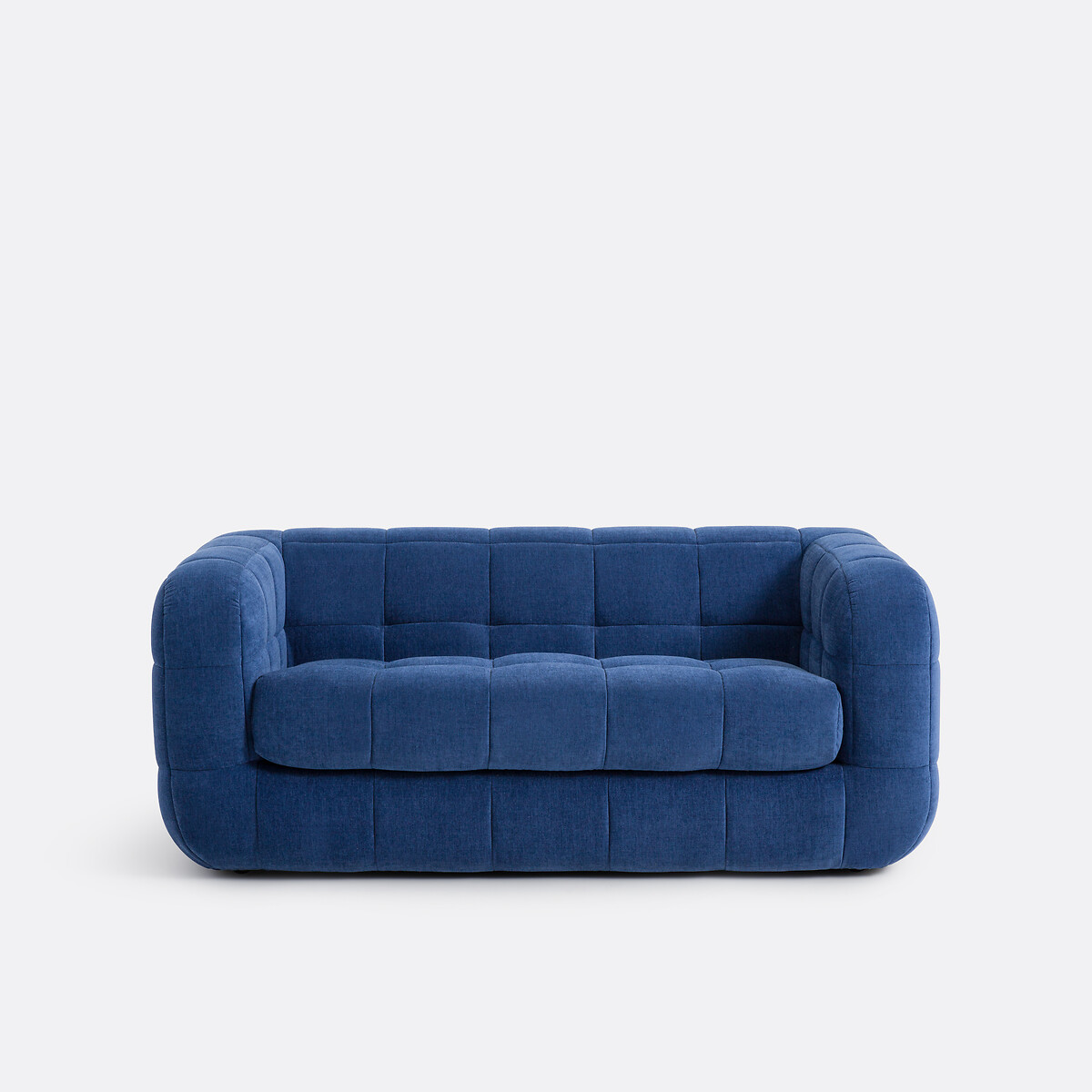 LA REDOUTE INTERIEURS<br>Sofá de 2 lugares, veludo, Pieta