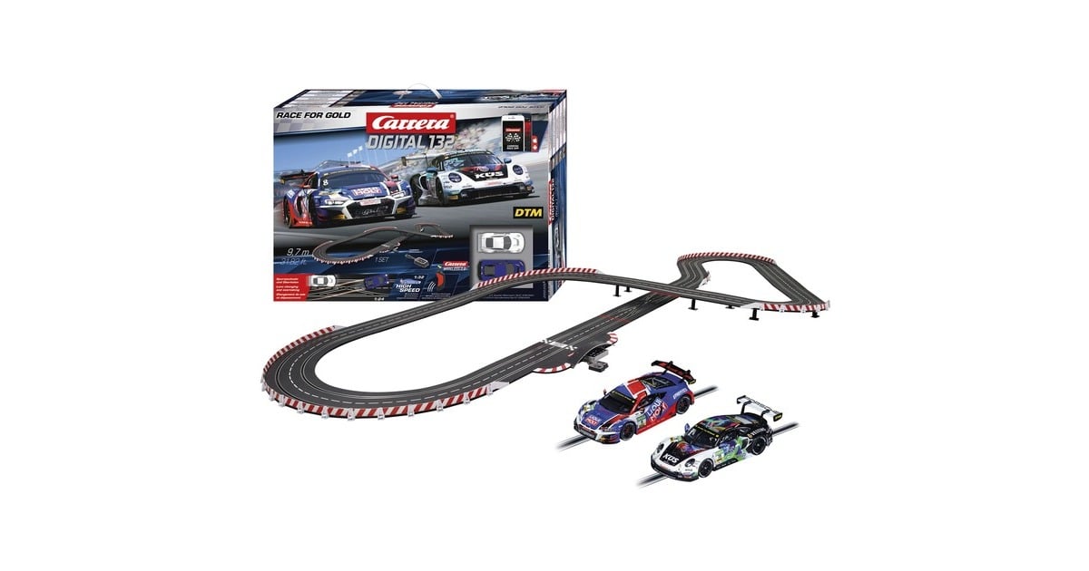 CarreraDIGITAL 132 - Race for Gold Racebaan