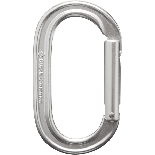 Mousqueton escalade BLACK DIAMOND OVAL KEYLOCK POLISHED