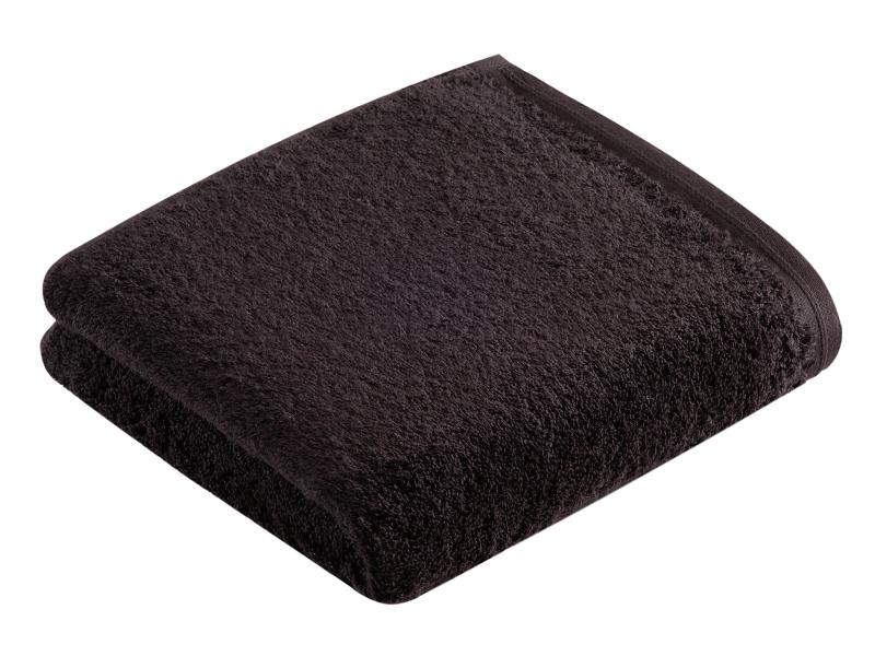 Vossen Handtuch Vegan Life 50 x 100 cm, Anthrazit Veganes Handtuch