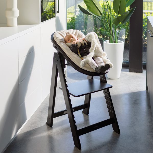 Kidsmill Up! Kinderstoel Incl. Kunststof Babyset - Zwart