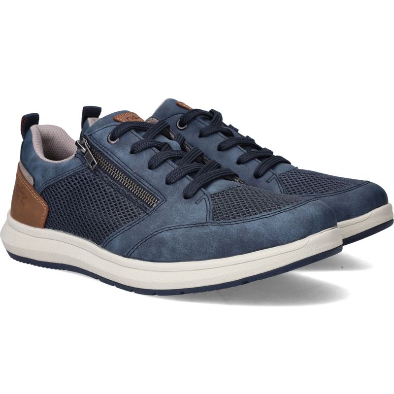 Rieker Sneakers Blauw Heren
