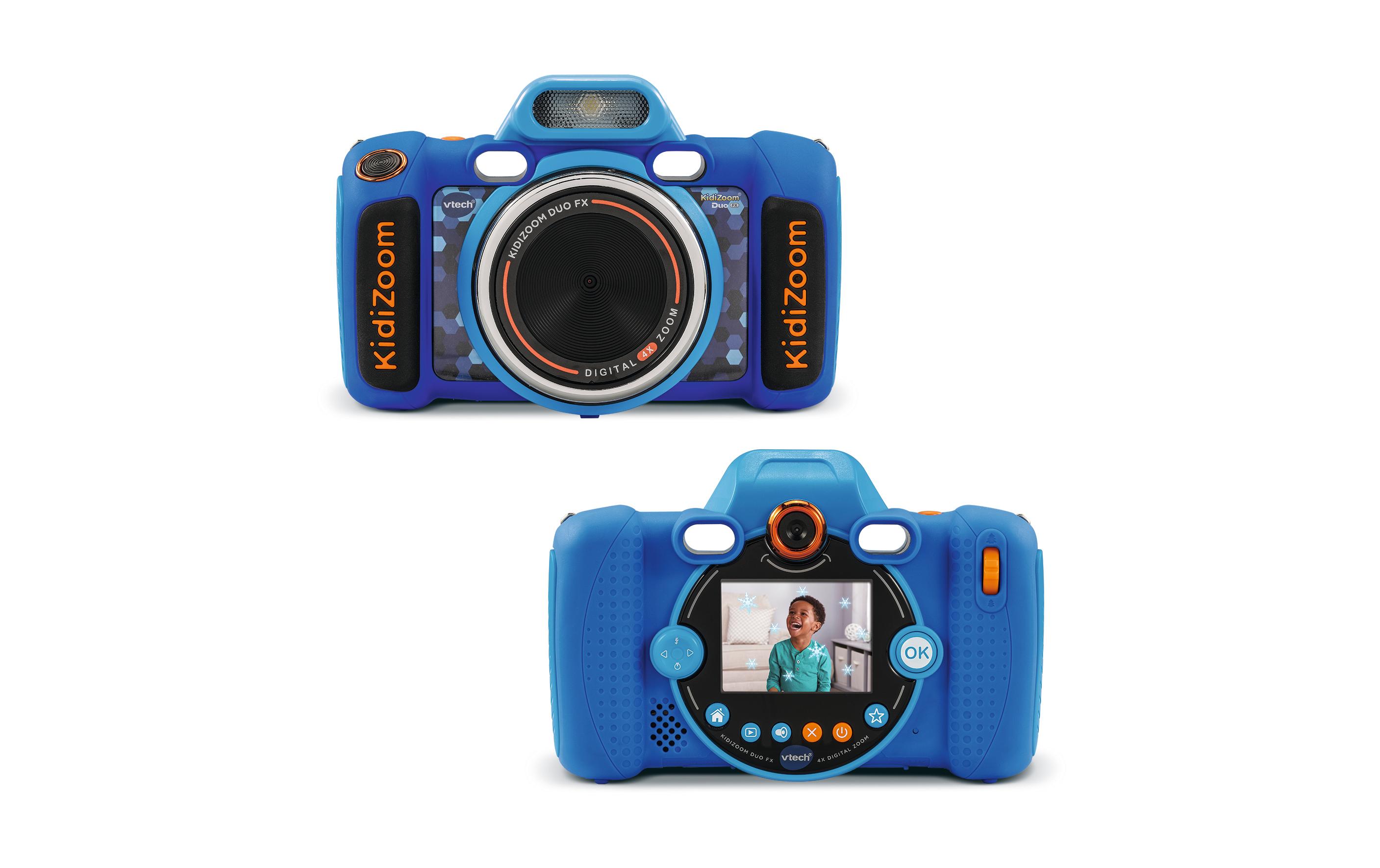Kinderkamera Kidizoom Duo FX -FR- BlauMultifunktionale Digitalkamera mit integriertem Blitz