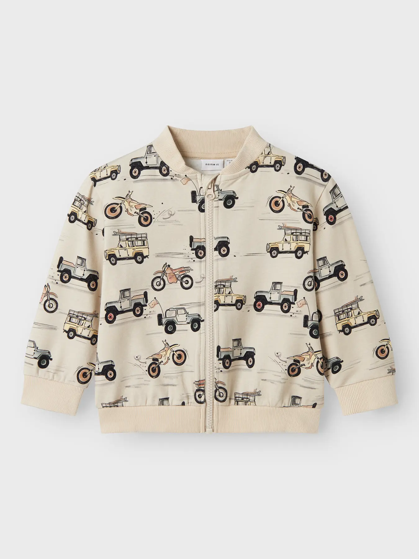 Hekar Sweat Cardigan Unbrushed Box