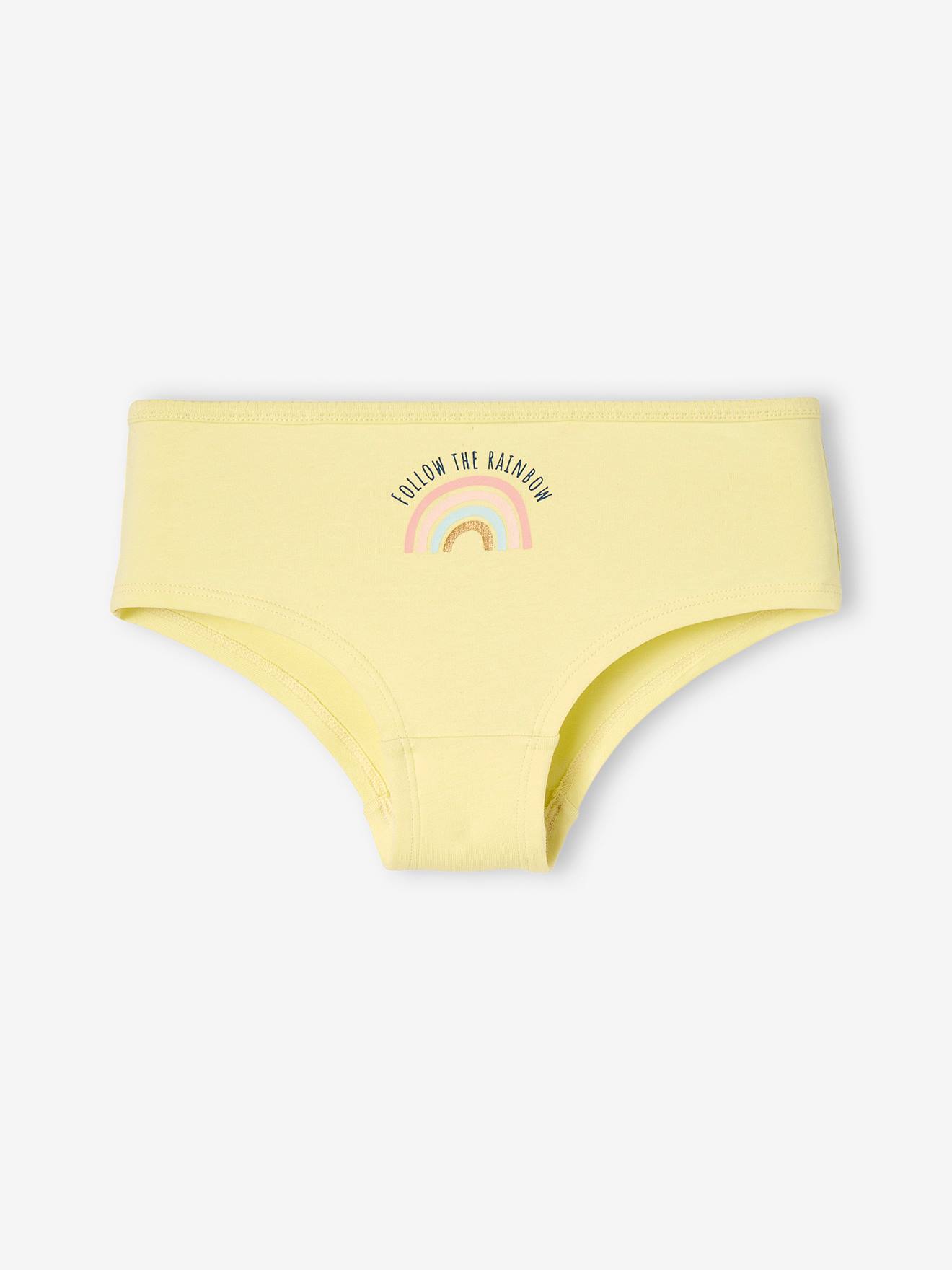 Pacote com 5 shorts rosa claro para meninas