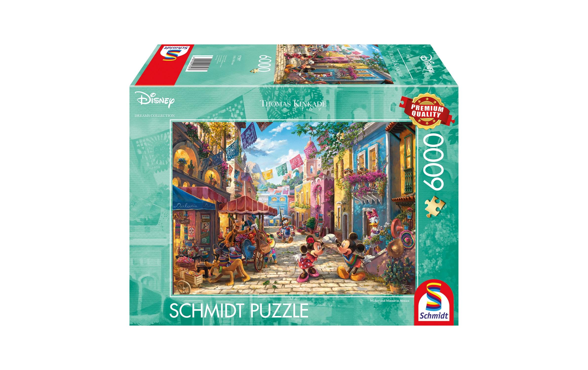 Puzzle Disney Mickey & Minnie in MexicoPremium-Puzzle von Thomas Kinkade
