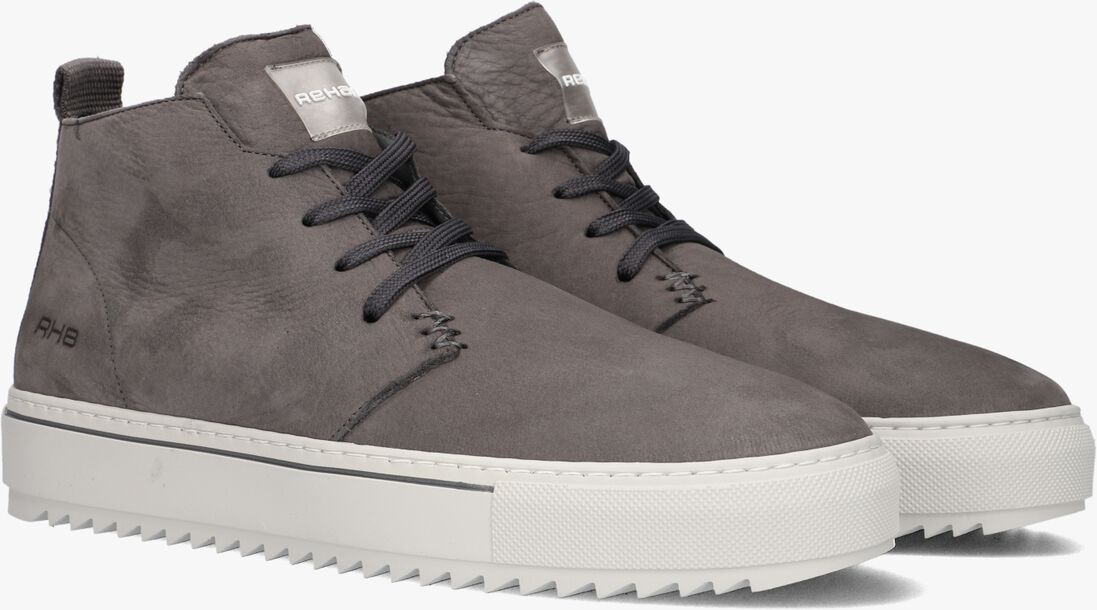 REHAB grijze rehab veterschoenen cooper