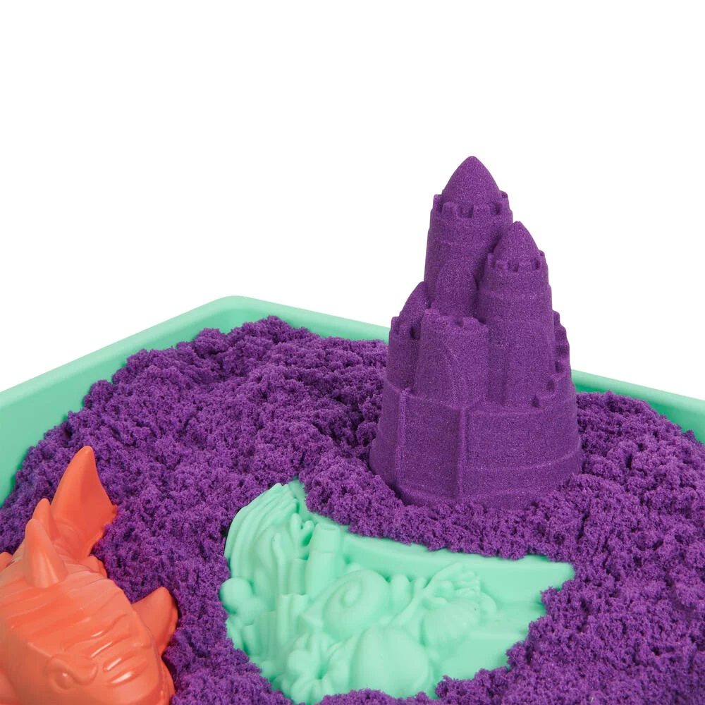 KINETIC SAND - COFFRET CHATEAU-BAC A SABLE 454 G