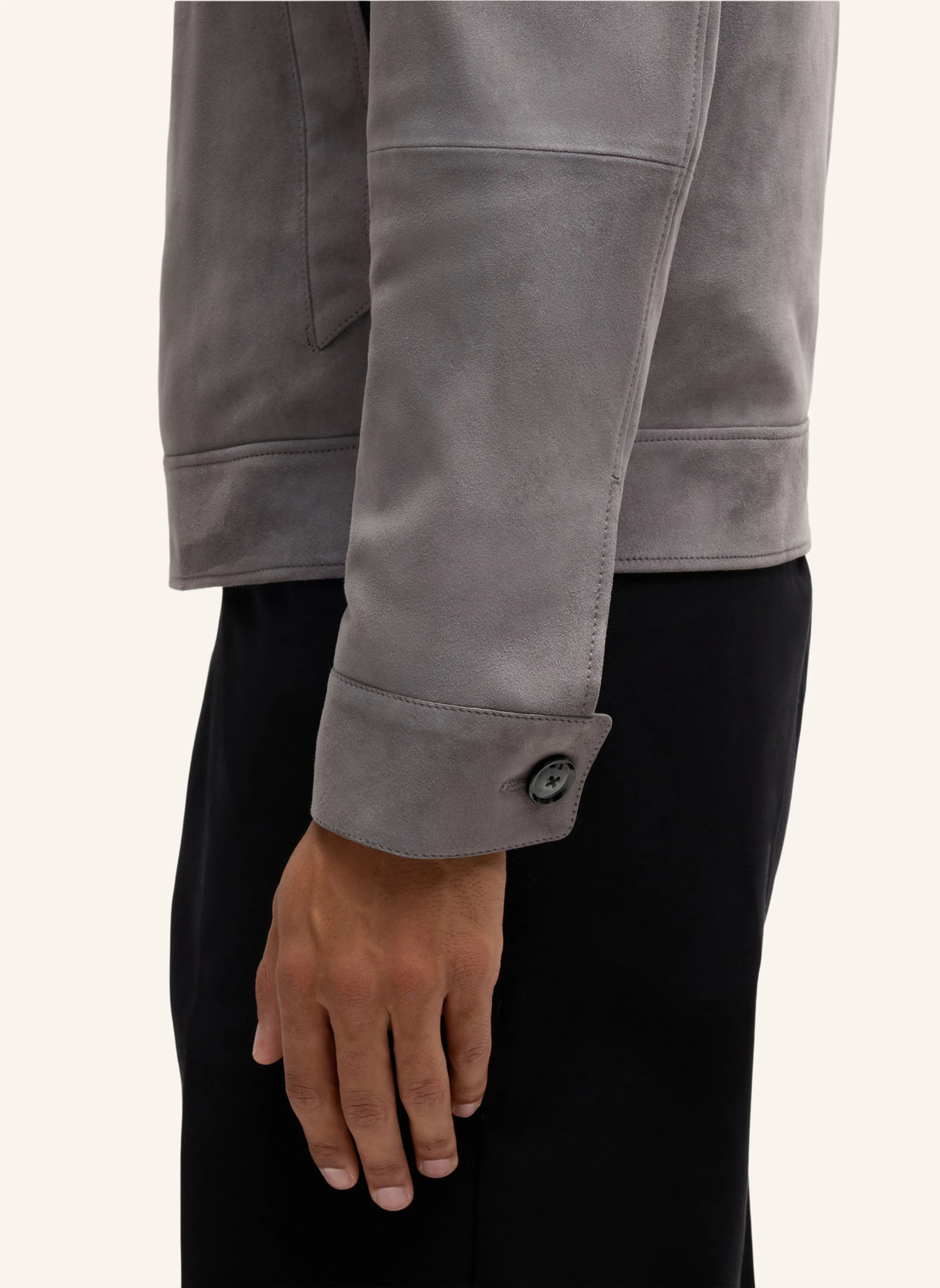 BOSS Lederjacke H-MALBANO5 Regular Fit