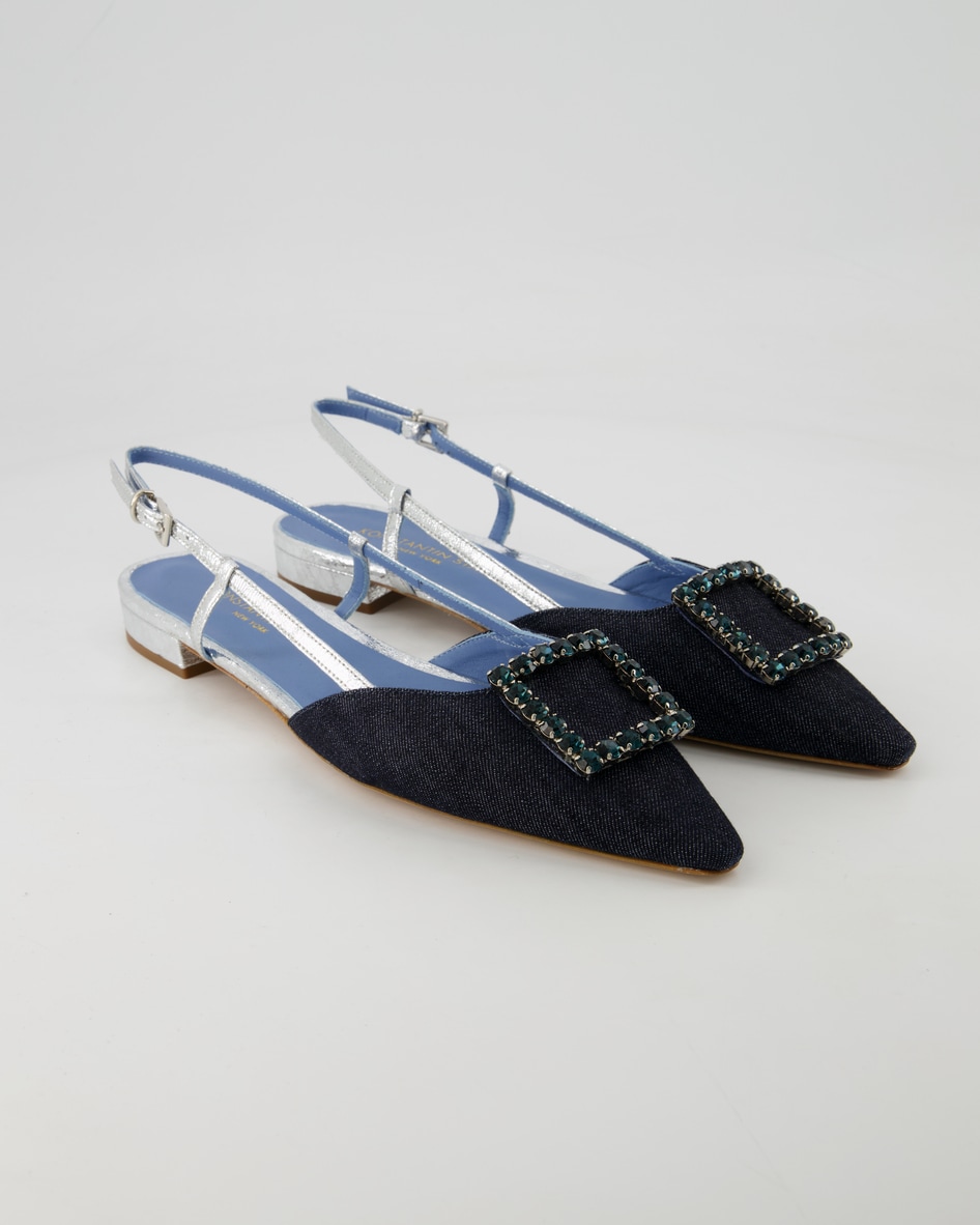 Konstantin Starke LAVANDA Slingpumps in Blau