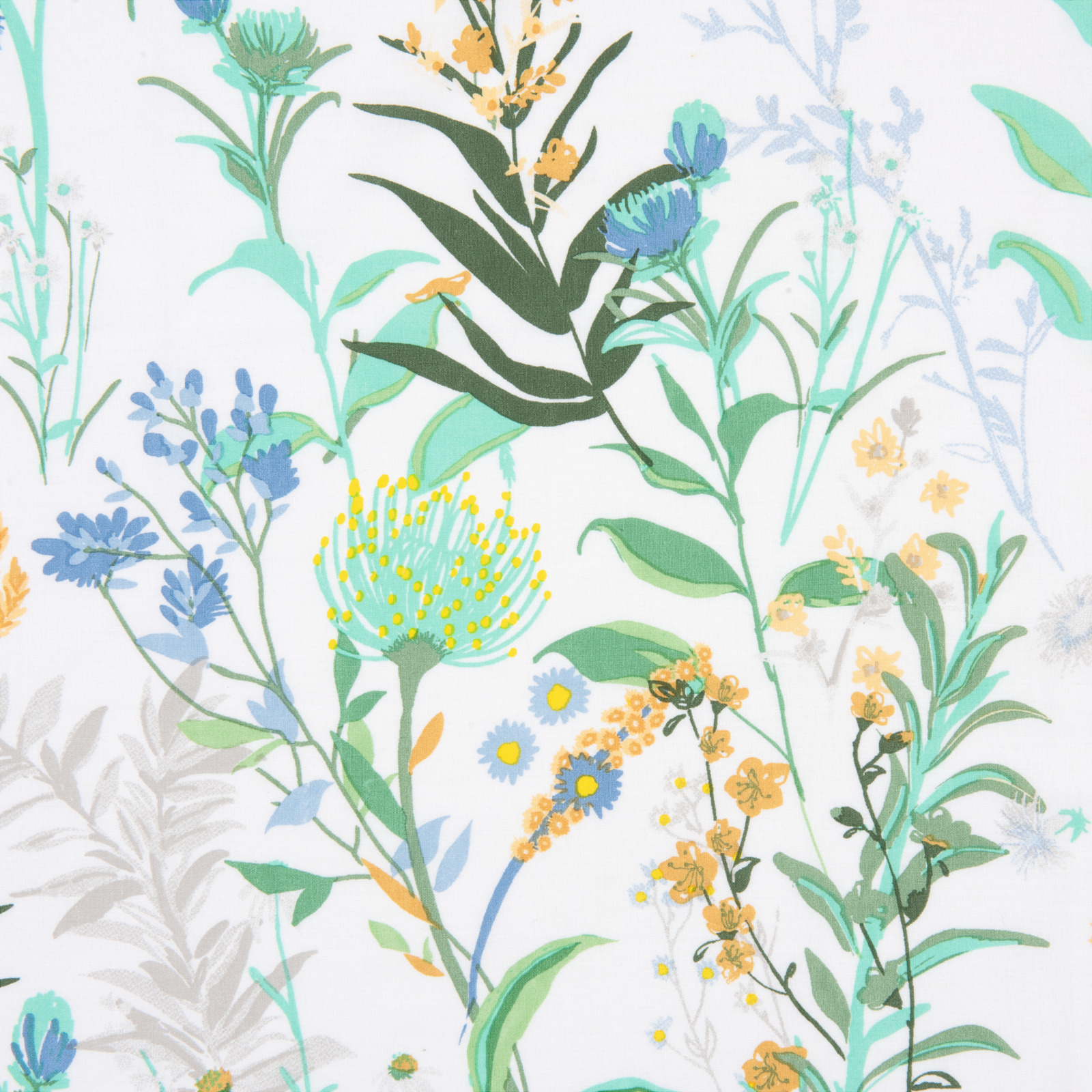Bettwäsche mit Blumenprint 200x210 2x65x65 Bettanzug Fra