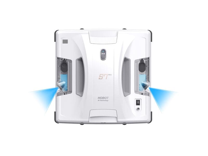 Hobot Fensterputzroboter S-7 Pro Weiss Fenster-Reinigungs-Roboter mit Dual-Mopp-Bewegung