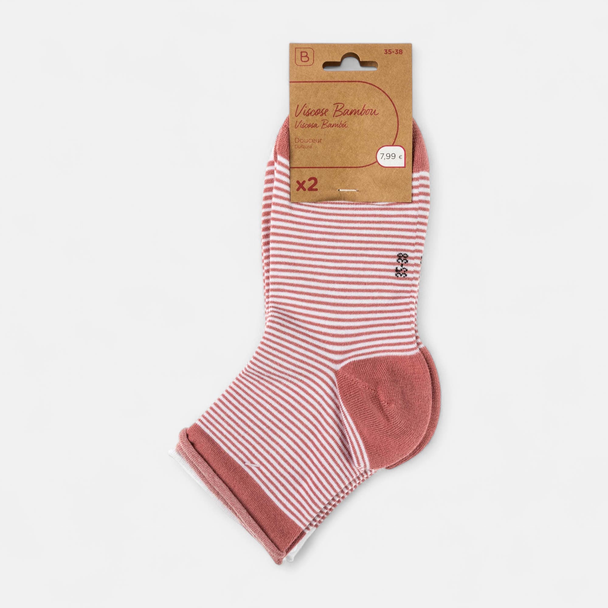 Chaussettes Femme rose
