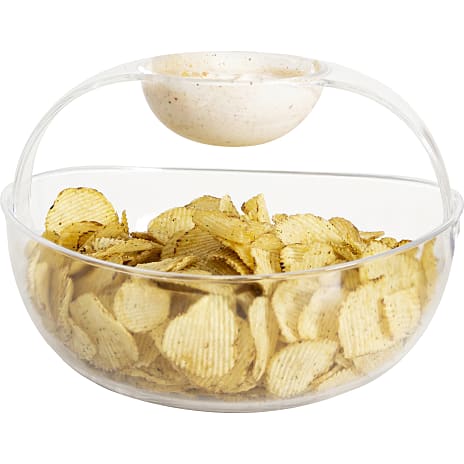 2-i-1 Snack og dipskål