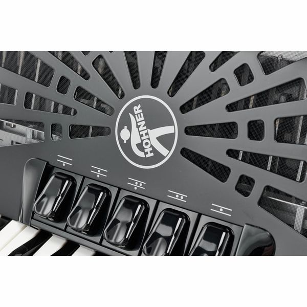 Hohner Bravo III 72 White silent key
