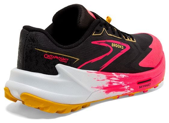 Chaussures Trail Brooks Catamount 3 Noir Rose Femme