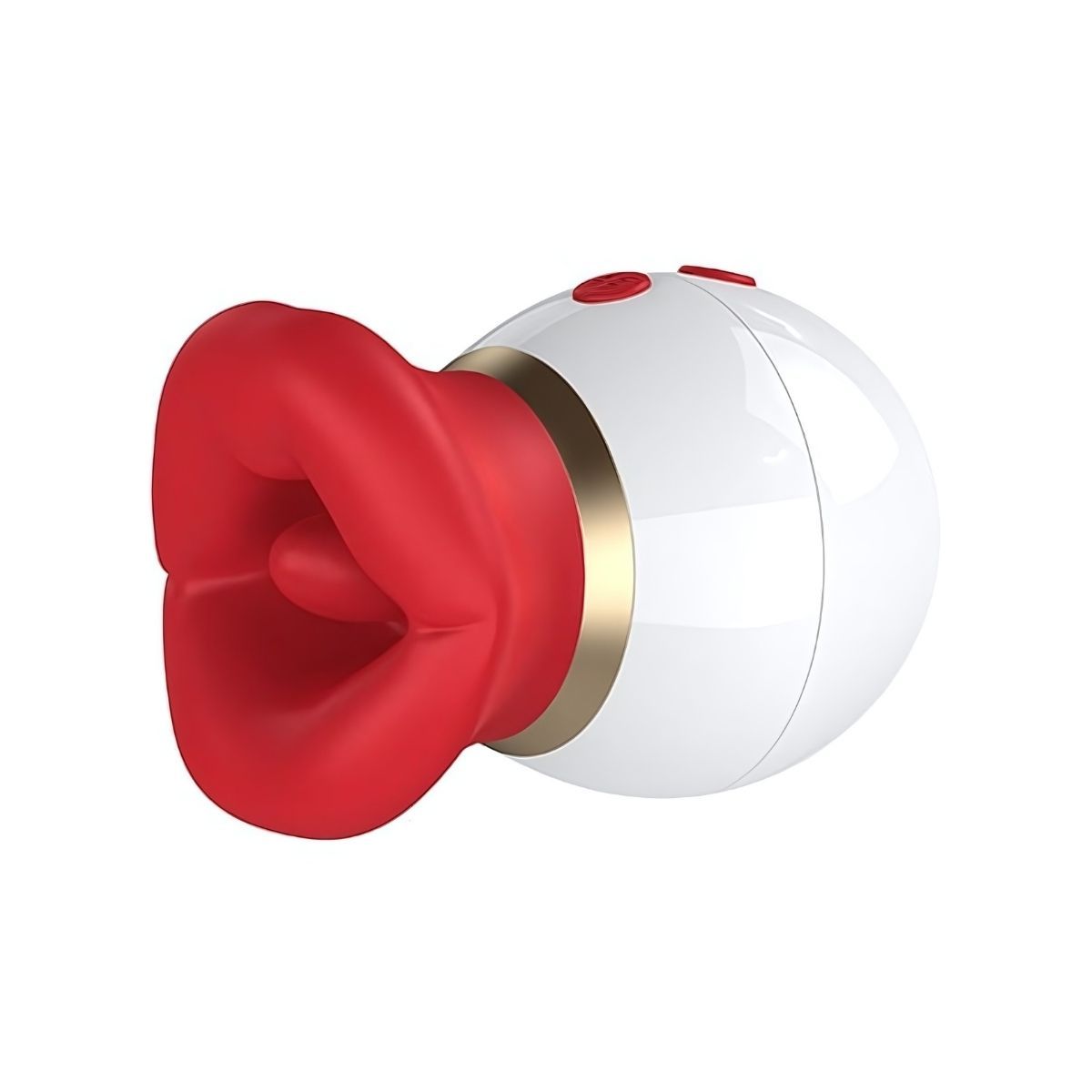 Red Lips Suction Vibrator