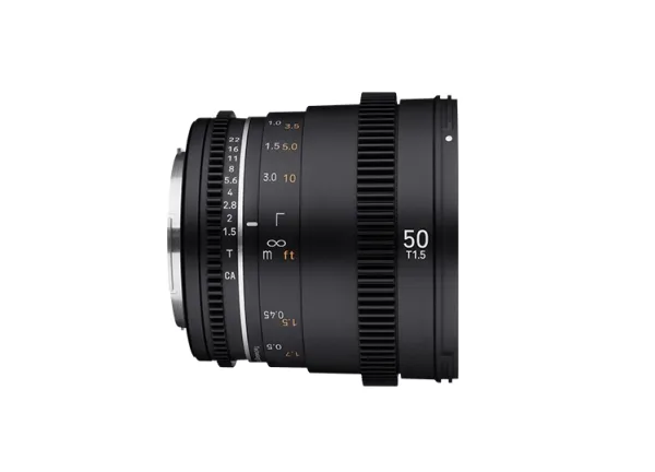 Samyang - Objektiv - 50 mm - T1.5 VDSLR MK2 - Canon RF