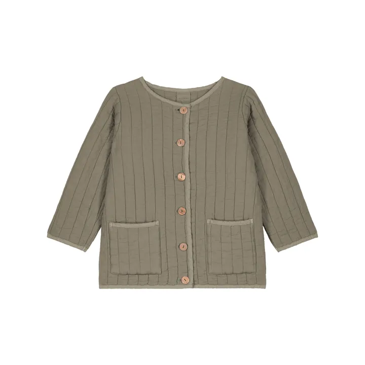 Studio Bohème Veste Mahé Matelassée | Taupe