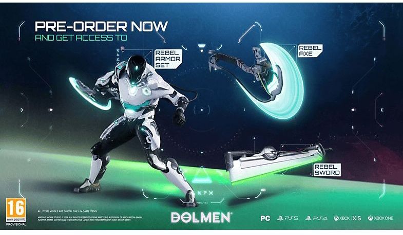 Dolmen - Actie RPG - Sci-Fi - Kosmische Horror - PlayStation 4