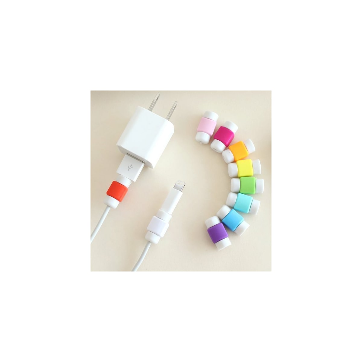 Ledningbeskyttelse til ladeledning - 10Pk