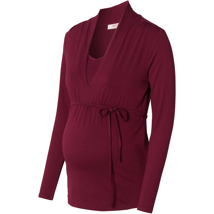 Esprit Still-Shirt Plum red
