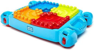 Mega Bloks Build 'n Learn Lekebord med Byggeklosser