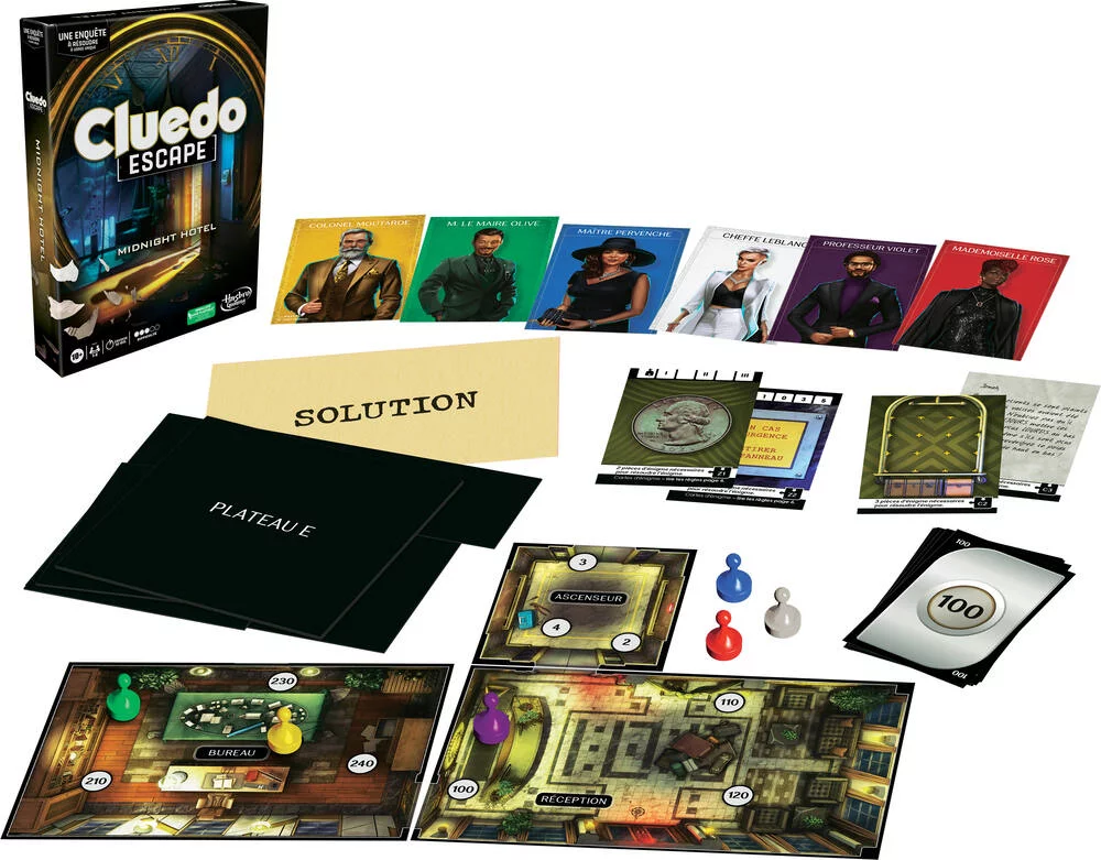 CLUEDO ESCAPE MIDNIGHT HOTEL