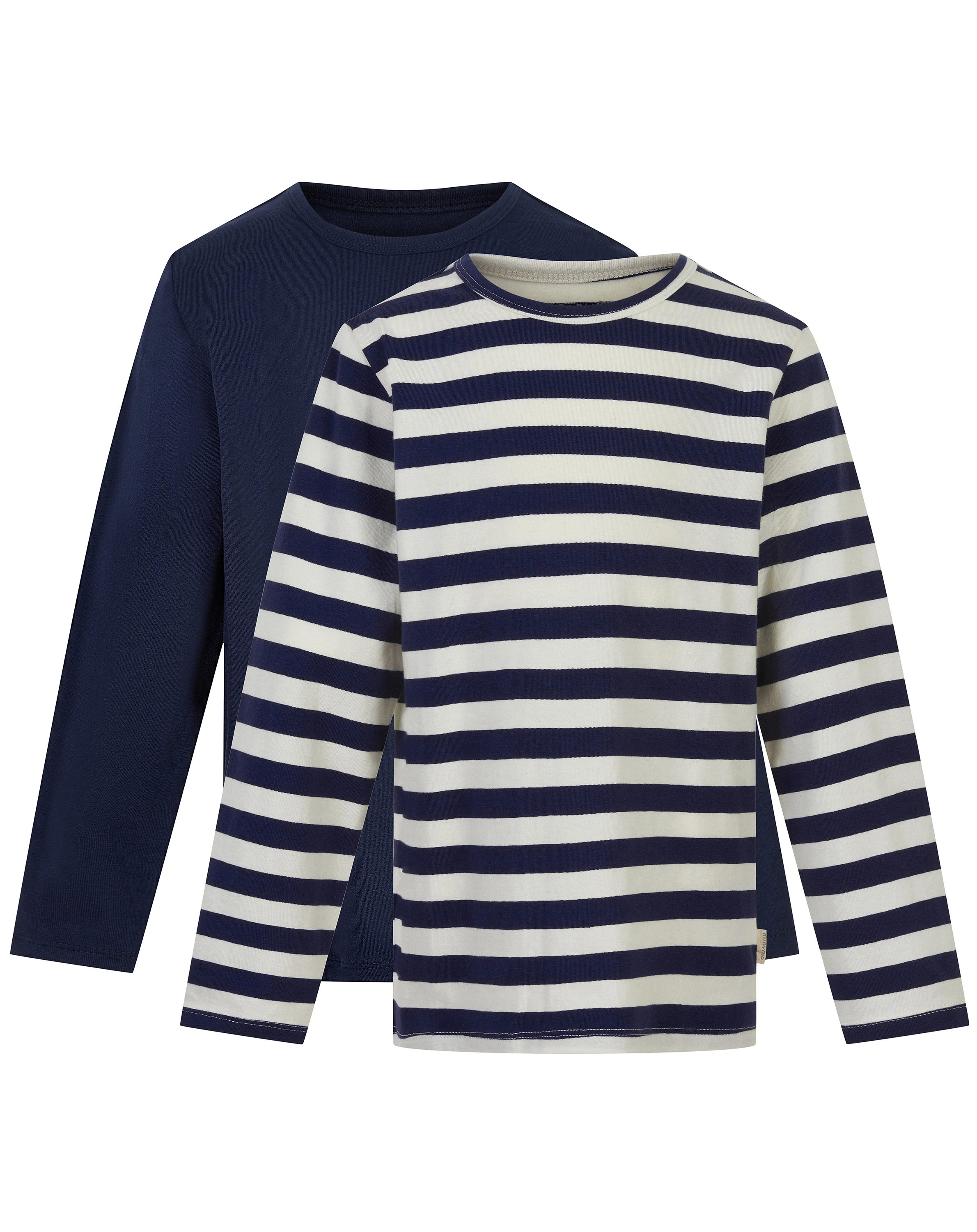 Langarmshirt BASIC 24 2er-Pack in marshmallow