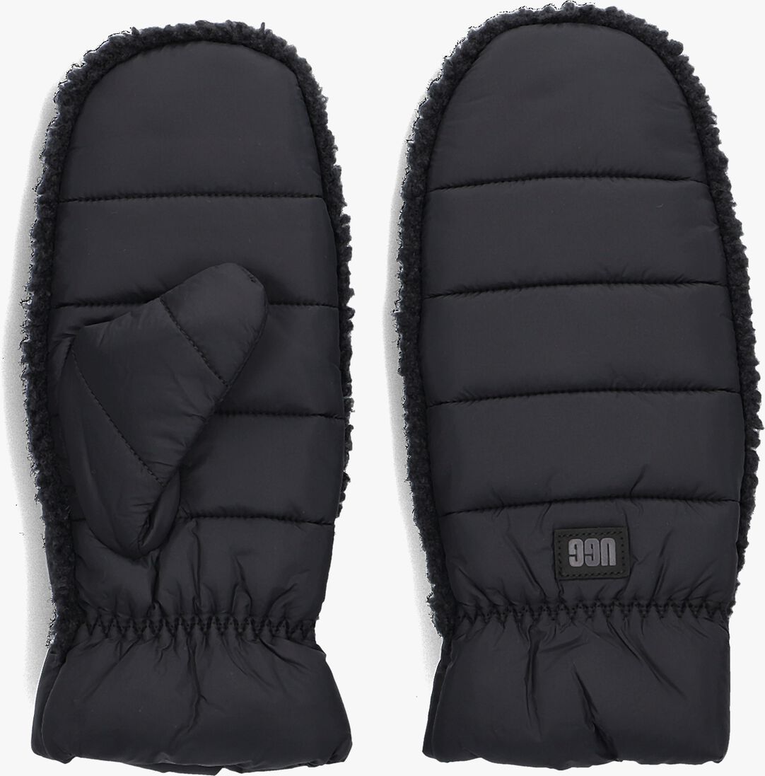 zwarte ugg handschoenen aw uggfluff mitten
