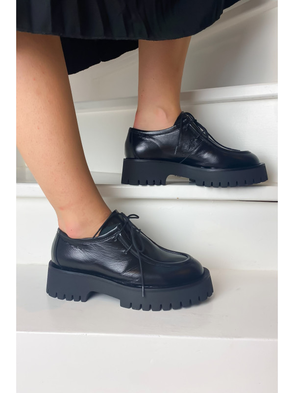 Mocassins E007E2 Mino Nero - Semerdjian