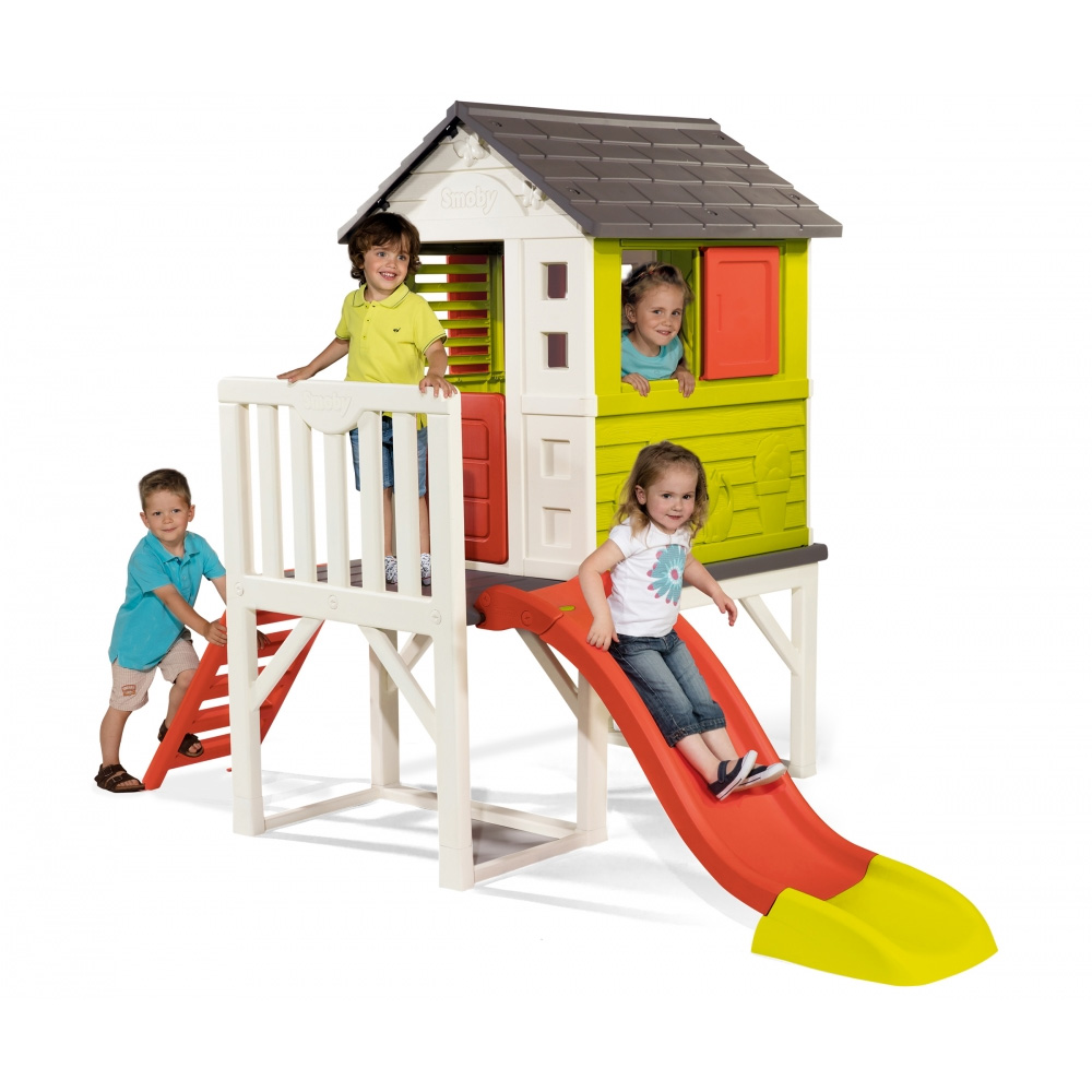 Smoby Speelhuis met Glijbaan