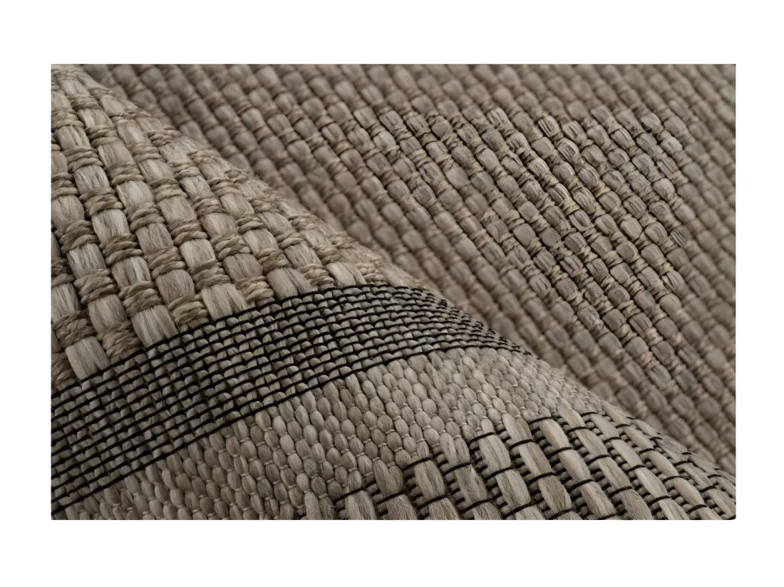 Tapis 150x80cm, design C503A coloris naturel - Confort et élégance pour votre intérieur
