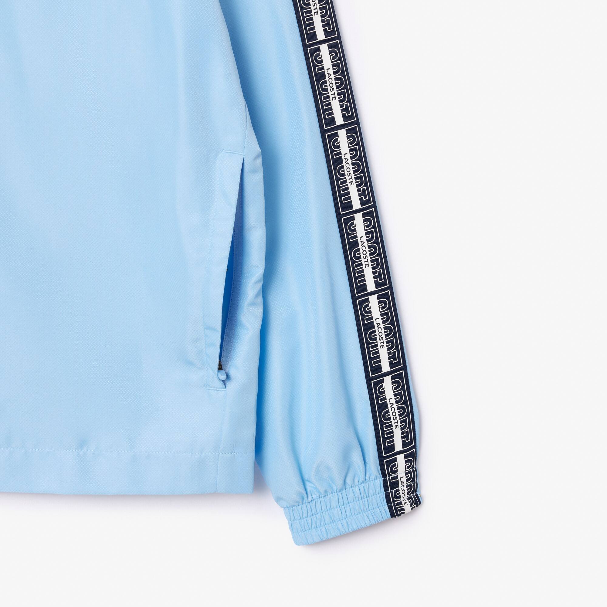 Tennis-Trainingsanzug auf recyceltem Gewebe Trainingsanzug-Sets - Blau - Lacoste - Herren