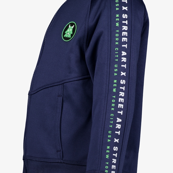 Unsigned jongens vest blauw