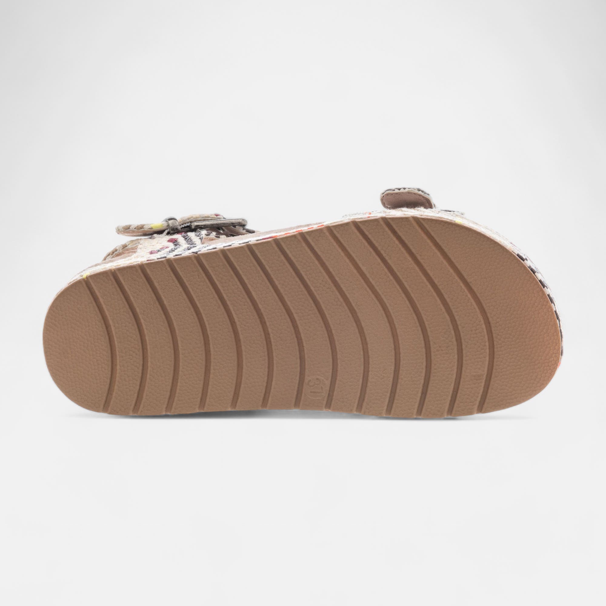 Mules semelle liège Femme taupe