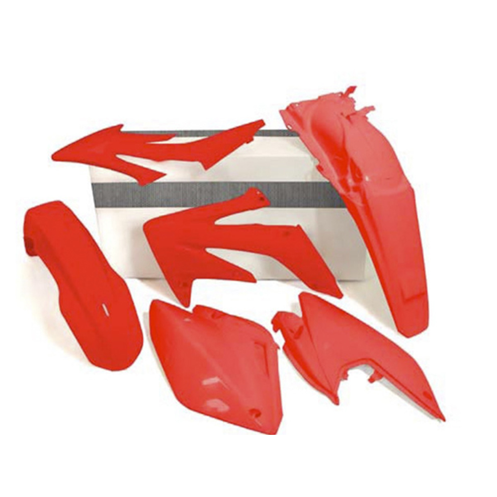 RTECHMX - Kit plastique Honda CRFX (2004-2019) - RKITCRXRS0412 Rouge