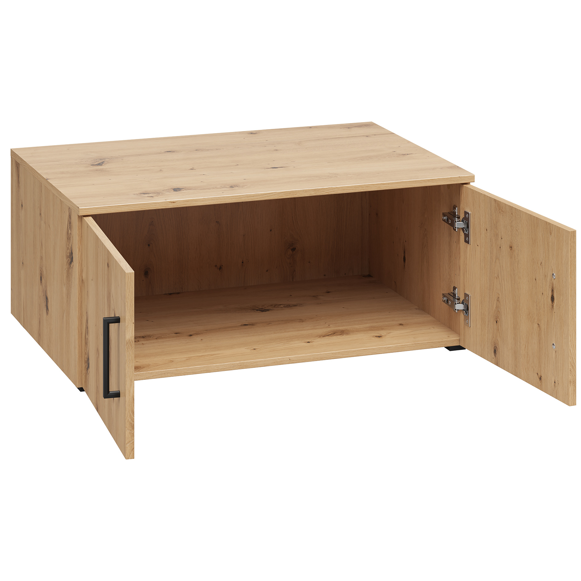 Aufsatzschrank/ Stand-Hängeelement - Artisan Eiche - 80 cm breit